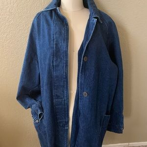 Jean trench coat   2 for $10✨